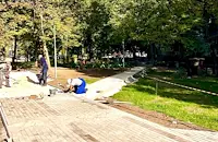Полагат нов паваж и осветление в парковата зона на квартал „Дружба“