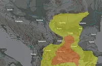 Meteo Balkans издаде оранжев код за порои и наводнения