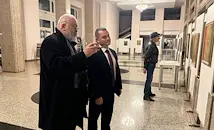 Йоаний показа в Русе картини за изложба във Вашингтон