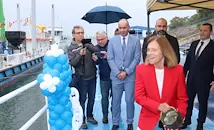 Кръстиха два нови кораба за поддръжка на Дунав в Русе