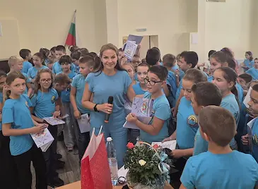Гергана Стоянова: Едни деца в русенско училище покориха сърцето ми