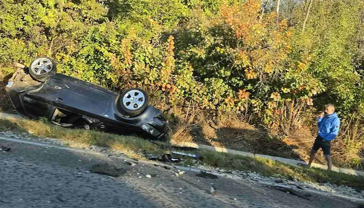 Тежка катастрофа на главен път I-5 между Русе и Бяла
