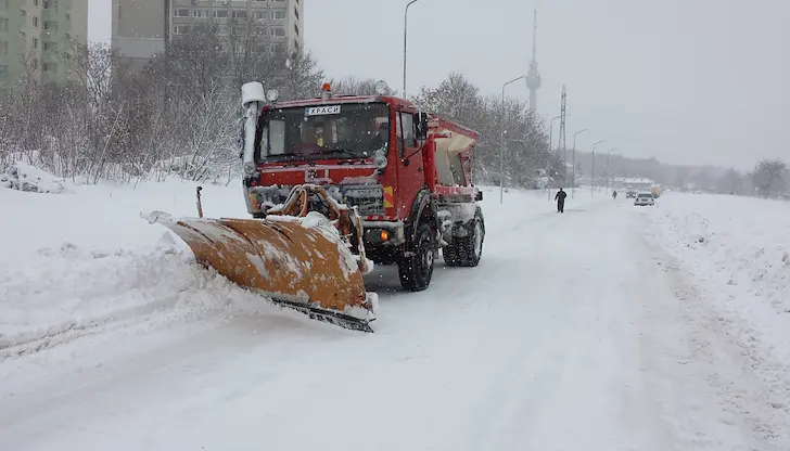 Подготовка за зимата в Русе: над 60 снегорина и 4500 тона сол