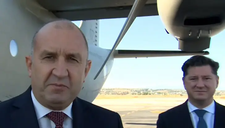 Румен Радев пристигна в Солун за историческо споразумение Румен Радев пристигна в Солун за историческо споразумение
