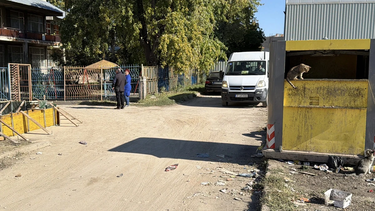 Блокирано придвижване до дневен център за деца в Русе