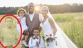 Снимаха призрак на 9-годишно дете на сватбата на майка си