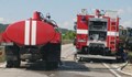 Пожар на цистерна за гориво край Полско Косово