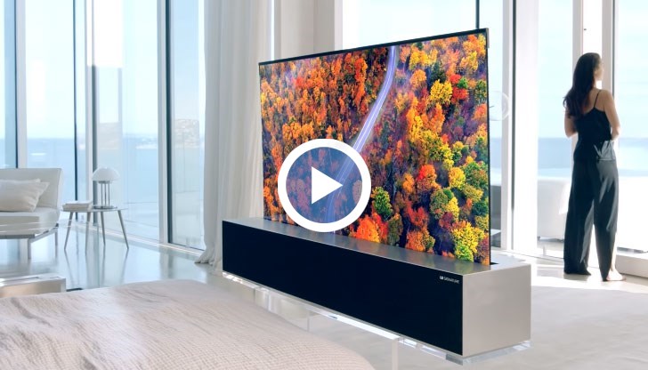LG представи революционен модел телевизор от следващо поколение