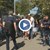 Протест пред сградата на Българското национално радио