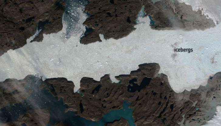Съществуващите климатични модели значително подценяват скоростта на топене на ледената шапка на острова