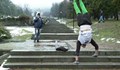 Русенец изкачи на ръце 1 000 стъпала до паметник в Шумен