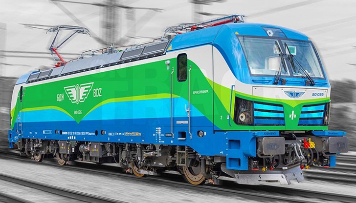 Първите тестови пътувания на новите локомотиви се извършват днес до Русе и Видин