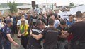 Сблъсъци между полицията и протестиращи в Айтос
