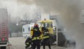 Пожар в болница в Солун, един човек е загинал
