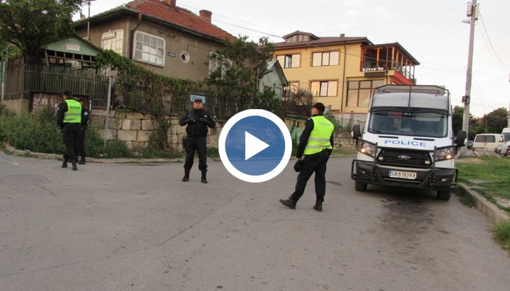 Полицията направи контролно-пропускателен пункт край "Охлюва"