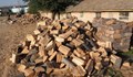 Проверка установи близо 3 тона незаконна дървесина в град Глоджево
