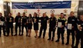 Деница Господинова от ОДМВР - Русе спечели първо място в стрелба с пистолет на конкурса "Пътен полицай на годината"