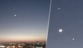 Снимка на Юпитер, Луната и Венера от Русе