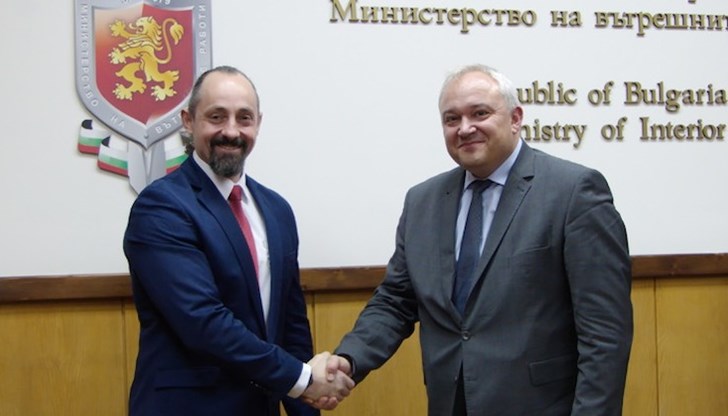 Иван Демерджиев се срещна със Северин Стопа, ръководител на Европейския център за борба с контрабандата на мигранти в Европол