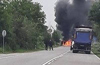 Двама души са овъглени при катастрофата край разклона за Две могили