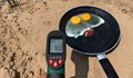 Тревожен експеримент: Румънец изпържи яйца на слънце