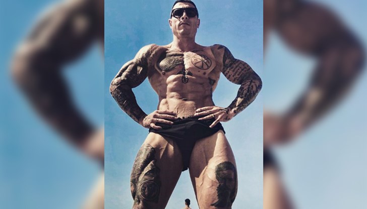 С последните си снимки в Инстаграм Дани впечатли феновете си с огромни мускули