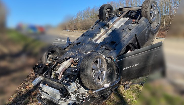 Инцидентът се случил на пътен възел "Юг" в Бургас