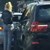 Блондинка с БМВ се заби в кола на столичен булевард