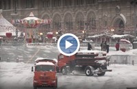 Рекорден снеговалеж затрупа Москва