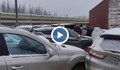 Верижна катастрофа с над 50 автомобила в Русия