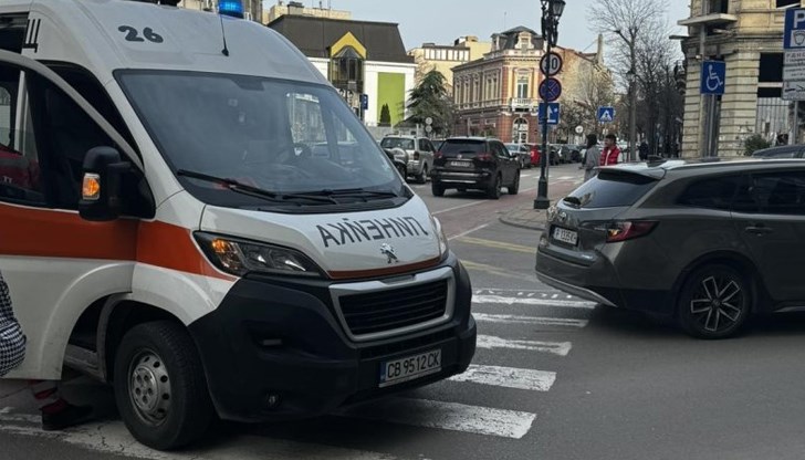Инцидентът е станал малко след 16:30 часа на улица "Славянска"