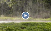 Пороен дъжд и градушка се изсипаха в Родопите