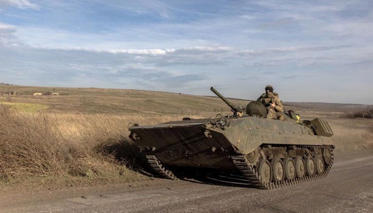 Руските сили са напреднали около километър в североизточната украинска област