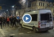 Къща в центъра на София стана щит между полиция и провокатори Къща в центъра на София стана щит между полиция и провокатори